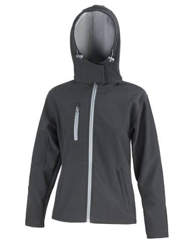 R-R230F-Womens TX Performance Hooded Soft Shell Jacket